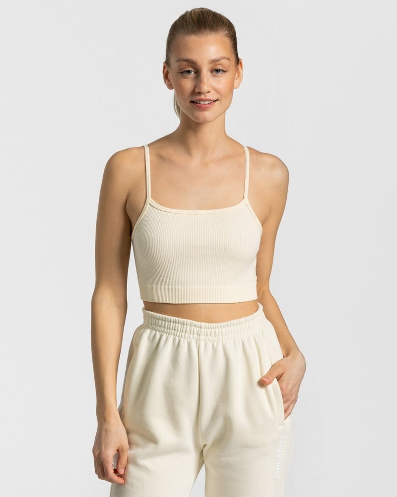 White Women Teveo Sassy Tops | OMQ-3760