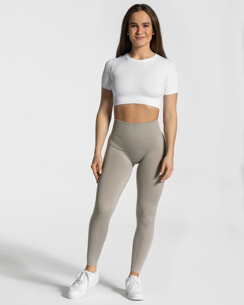 White Women Teveo Sensation Crop Tops | YSA-1265