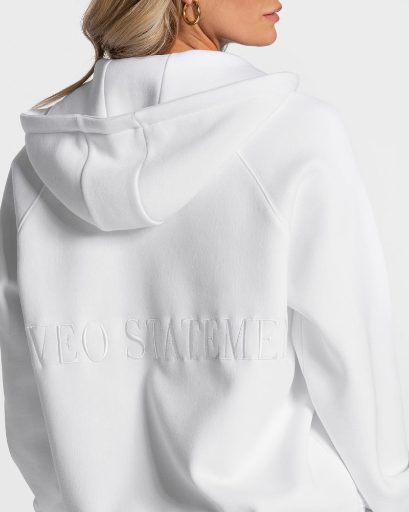 White Women Teveo Statement Oversized Jackets | ZDB-9126